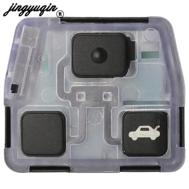 jingyuqin 50171 トヨタ プラド120 RAV4 クルーガー プリビア FJクルーザー 地びたクルーザー100 用 433MHz 4D67手当て リモート足がかり 2/3名取り草 インポート品