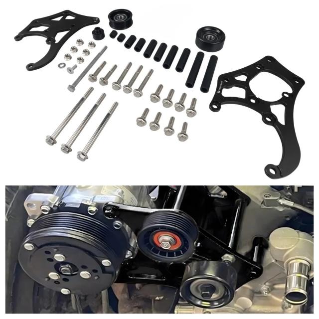 サンデン508 LS LSX用 トラック・SUV エアコンコンプレッサー ブラケット＆テンショナーキット LM7 LR4 LQ4 L59 LQ9 LM4 L33 L92 L76対応 輸入品