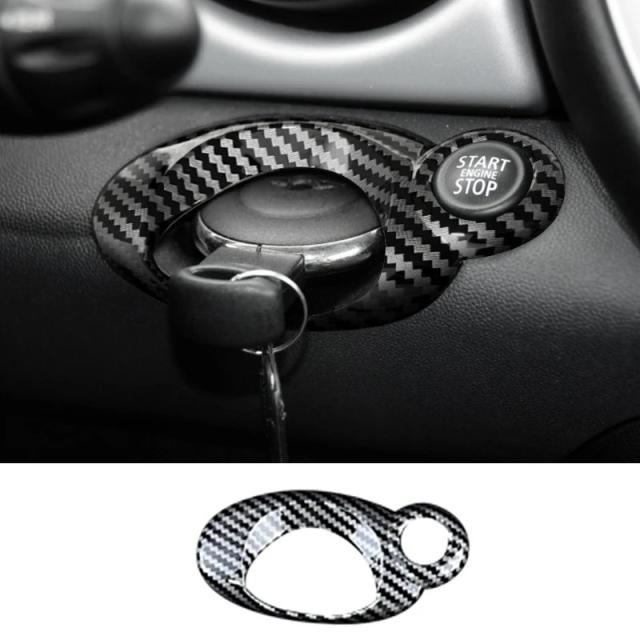 BMW MINIクーパー R55 R56 R57 R58 R59 R60 R61 用 カーボン調 内装 保護カバー ABS 装飾ステッカー 輸入品_5