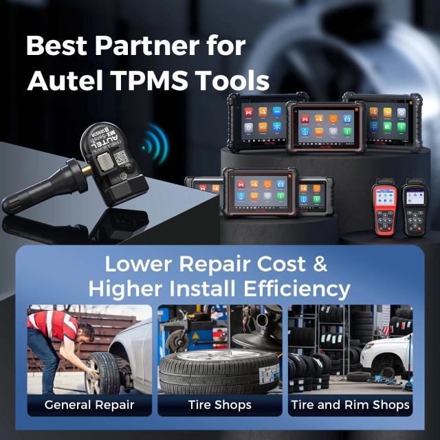 Autel MX Sensor 433 315 MHz 2in1 MX-Sensor 自動車用TPMSタイヤ修理ツール for TS501 TS508WF 輸入品