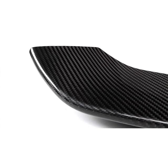 リアルドライカーボンファイバー フロントバンパーリップスポイラー スプリッター BMW F80 F82 F83 M3 M4 2014-2020 用 カースタイリング スプリッターフラップ カップウィング 輸入品_16