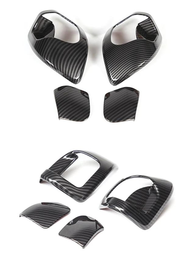 BMW 2シリーズ F22 F23 2014-2019 2ドア 用 ABSカーボン調 フロントシートリフタースイッチカバー 装飾カバー 輸入品_7