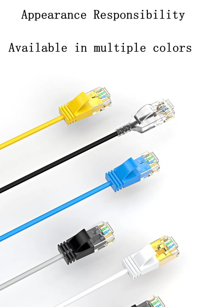 Cat6 イーサネットケーブル 1000M 極細 UTP パッチケーブル RJ45 対応 コンピューター Xbox ネットワーク LAN ケーブル 輸入品_7