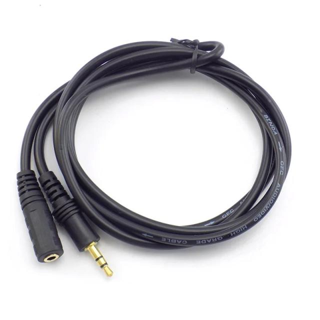 1.35/2.6/4.5/9メートル 3.5mmステレオ オーディオ延長ケーブル オス-メス ヘッドホン TV パソコン ノートPC MP3/MP4 イヤホン用 D5 輸入品_3