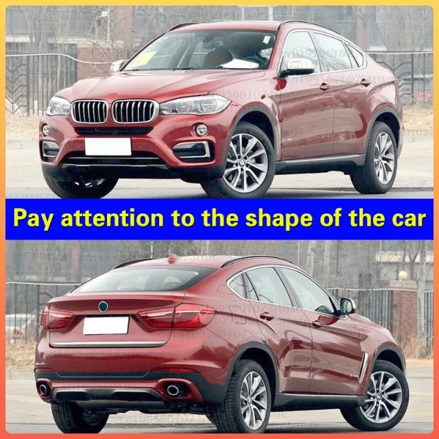 BMW X6 F16用 フロント＆リア マッドガード 4点セット 2015-モデル 輸入品