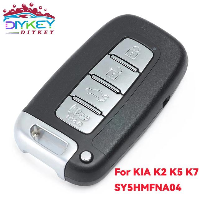 DIYKEY 433MHz ID46チップ 4ボタン キア K2 K5 K7 リオ オプティマ ソウル スポテージ ソレント リモートカーキー スマートフォブ SY5HMFNA04 輸入品