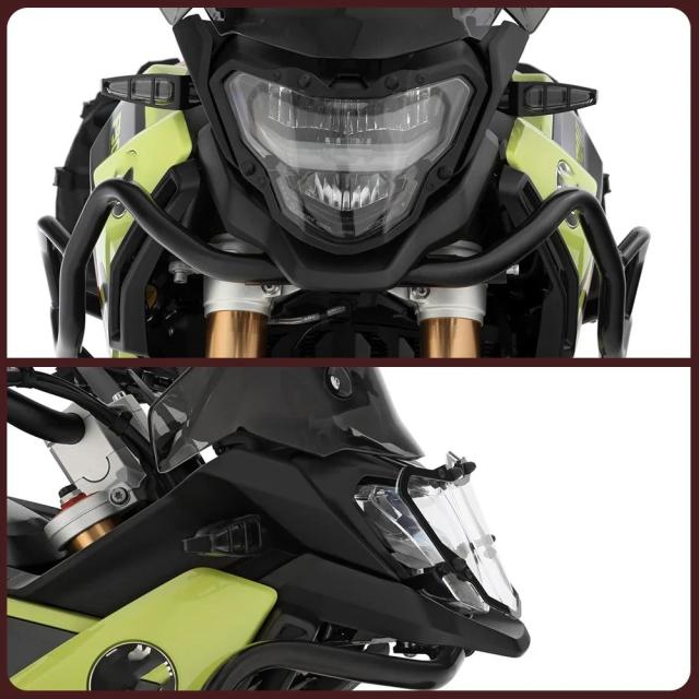 F900GSアドベンチャー 2024 2025 モデル 専用 ヘッドライトカバー プロテクター グリルガード BMW F900GS ADV GSA900 純正対応 輸入品_2