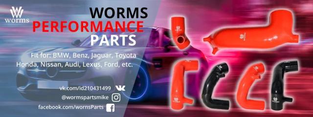 ワームズ ハイパフォーマンス シリコーン インテークホース レーシング スズキ スイフトスポーツ ZC33S K14C 2018-2020 輸入品