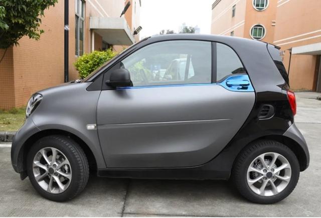 メルセデス・ベンツ スマート 453 フォーツー 2015年用 ステンレス 車窓 ロアストリップ デコレーショントリムキット 外装スタイリングアクセサリー 輸入品