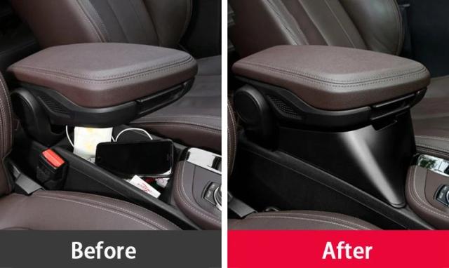BMW X1 F48・X2 F39専用 センターアームレスト納めるボックス席 コンソールオーガナイザー 室内装飾御盆 2016-ひな型 車載付属品 インポート品