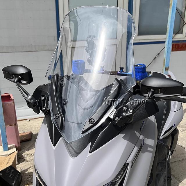 YAMAHA XMAX 300 (式) 用 サイドミラー フロントマウントブラケットキット リアビューミラー 輸入品