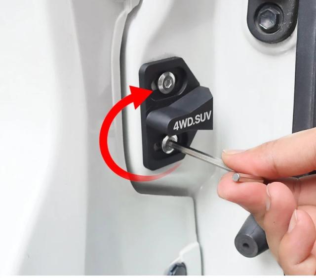 トヨタ プラド150 RAV4 テールゲートロック クルーザー FJ レクサスGX 用 トランクロック リアドア 防振 異音防止 アクセサリー 輸入品_14