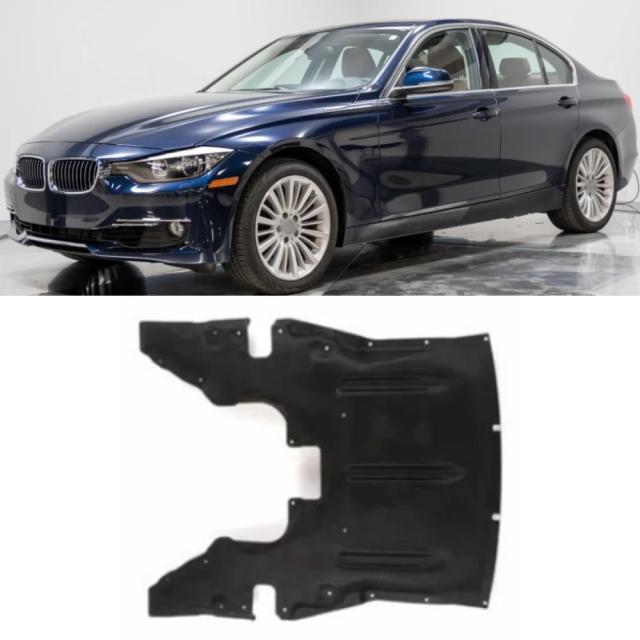 BMW 3シリーズ 320i 2013-2014 328i 2013-2016 用 エンジンアンダーカバー 保護デコレーションパネル 純正品番: 51757241818 輸入品