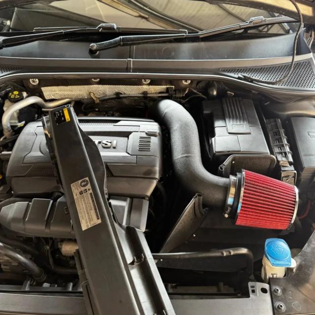 ブラックヒートシールド コールドエアインテークシステム VWゴルフGTI MK7 パサート 2.0T EA888用 輸入品_2
