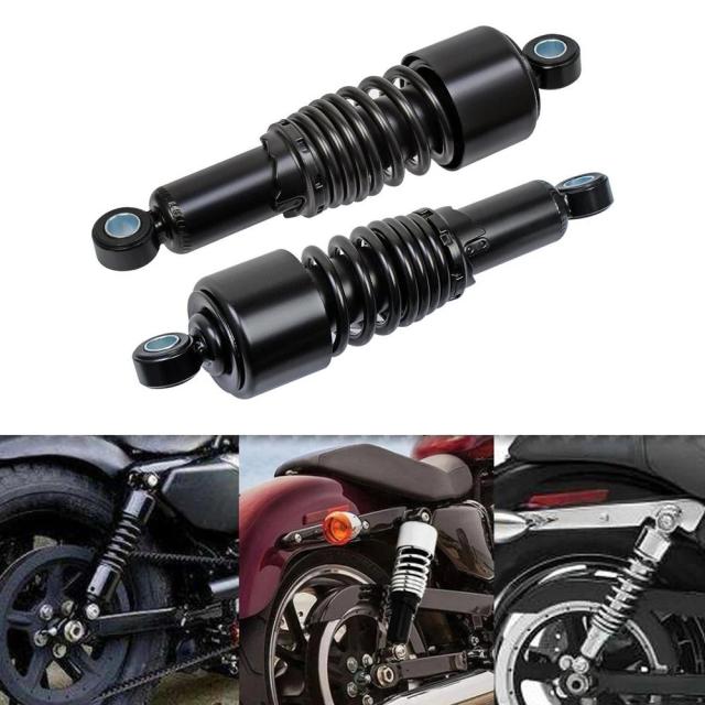 ユニバーサル 267mm 10.5インチ リアショックアブソーバー サスペンション - ハーレーツーリング・スポースター ホンダ ヤマハ スズキ カワサキ対応 輸入品