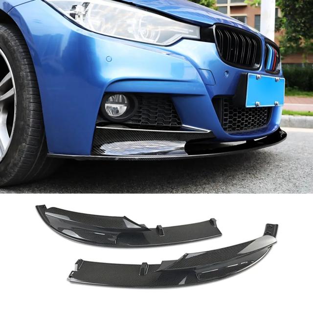 BMW 3シリーズ F30 F31用 フロントバンパープロテクターリップ（チンスプリッター） チューニングパーツ 2012-モデル 335i 328i 330i 340i 320d 330d対応 輸入品