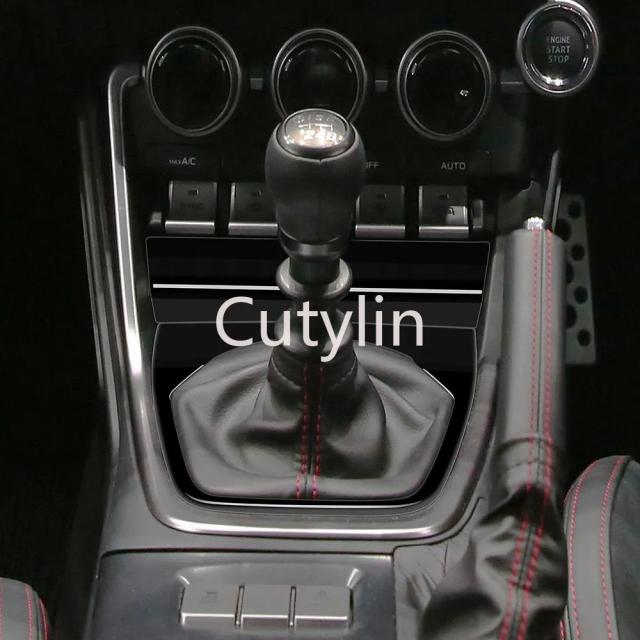 LHD RHD対応 スバル BRZ/ZD8 トヨタ GR86/ZN8 2021 2022 ABSブラック 内装アクセサリー パワーウインドウスイッチ シフトノブ エアコンベントパネル 輸入品