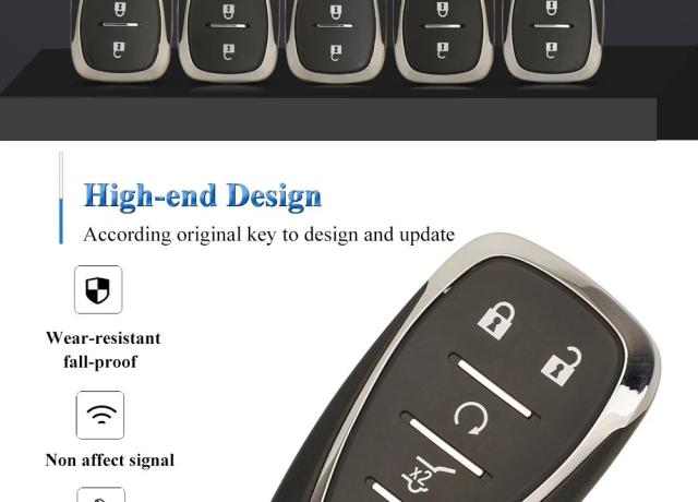ジンユーチン 315/433MHz HYQ4AA HYQ4EA リモートキー シボレー カマロ ボルト ブレイザー トラバース カマロ クルーズ マリブ ソニック エクイノックス スパーク 対応 輸入品_11