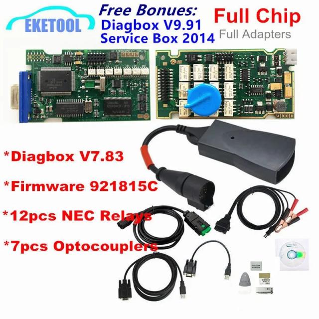 Diagbox V9.91 フルチップ ゴールドエッジ Lexia3 PP2000 PSA XS Evolution V7.83 シボレー/プジョー用 Lexia スーパーファームウェア 921815C Lexia 3 輸入品
