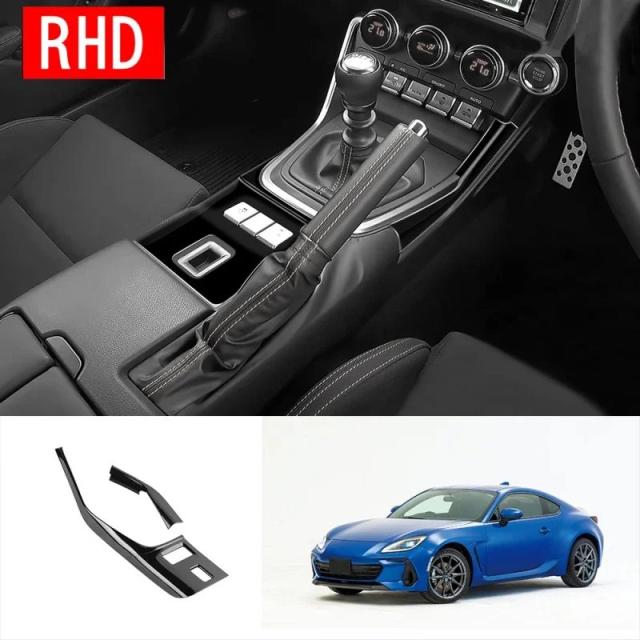 LHD RHD対応 スバル BRZ/ZD8 トヨタ GR86/ZN8 2021 2022 ABSブラック 内装アクセサリー パワーウインドウスイッチ シフトノブ エアコンベントパネル 輸入品