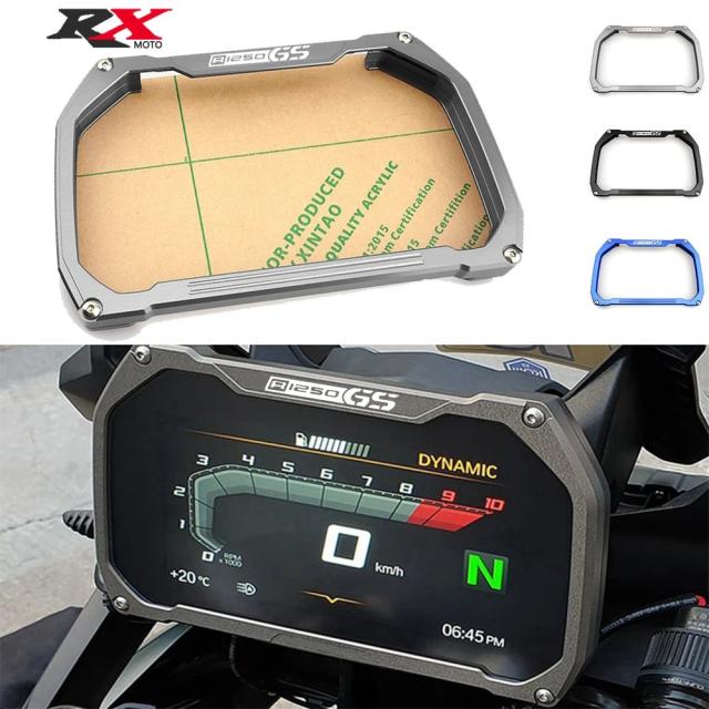 BMW R1250GS/R1200GS アドベンチャー用 メーターフレームカバー TFT盗難防止 画面保護 インストゥルメントガード 輸入品