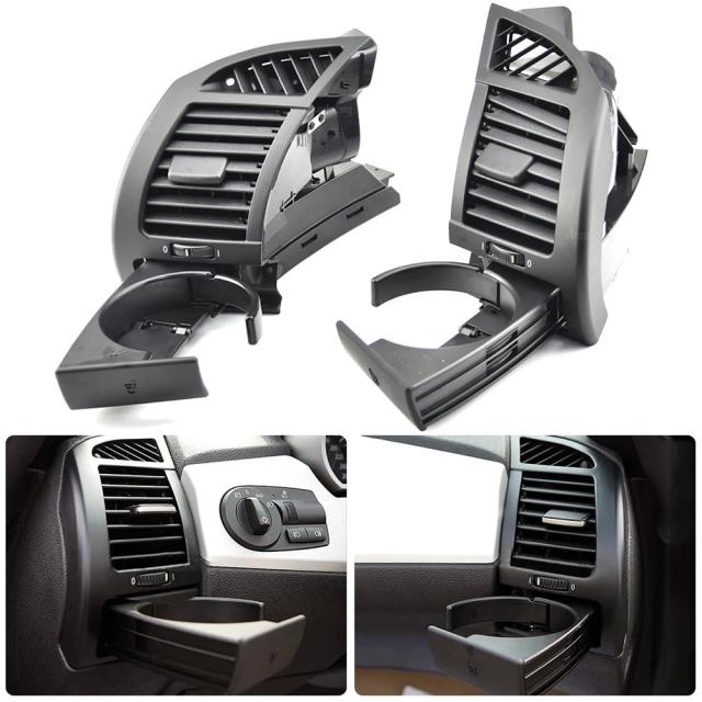 2個セット フロントダッシュボードエアベントサイド ドリンクホルダー  BMW Z4 E85 E86 2002-2008 51457070323 用 輸入品