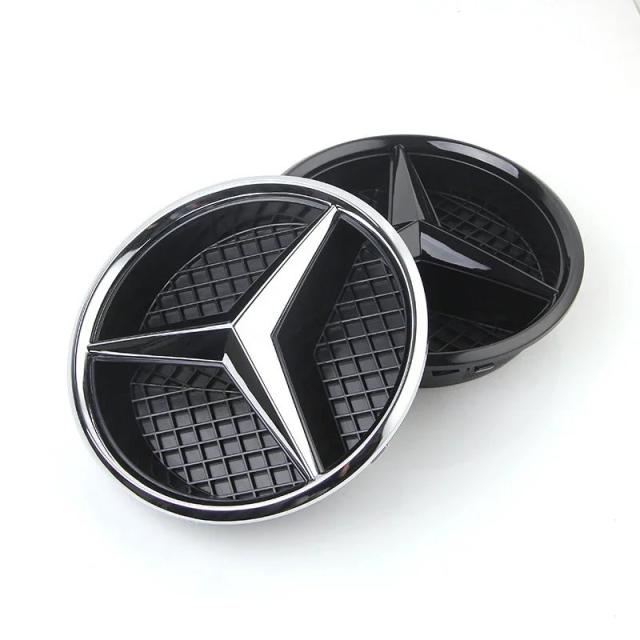 1個 グリルエンブレム スター バッジ フロントグリルロゴ メルセデスベンツ W204 W205 W213 X253 A B C E S CLA GLB GLC GLE GLS アクセサリー 輸入品
