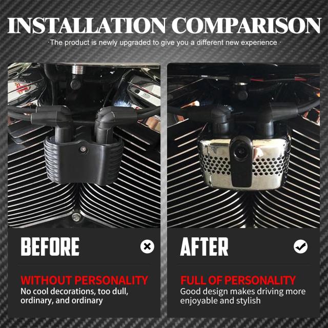ハーレーダビッドソン Softail 2018-2025 対応 オートバイ イグニッションコイルカバー 輸入品_2