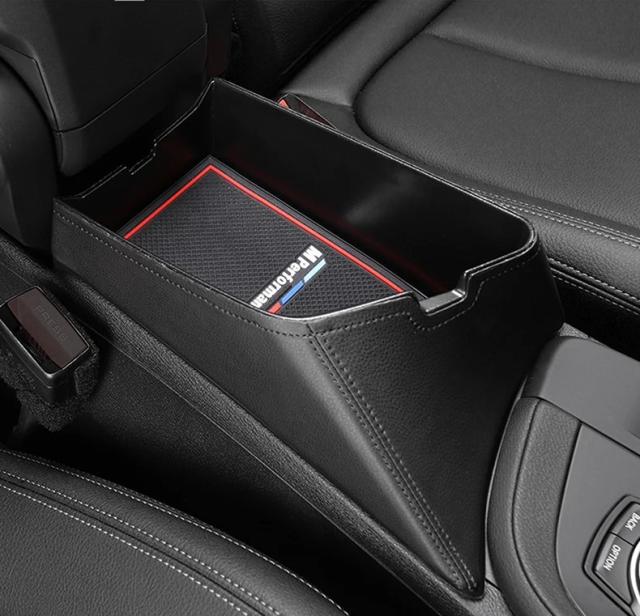 BMW X1 F48・X2 F39専用 センターアームレスト納めるボックス席 コンソールオーガナイザー 室内装飾御盆 2016-ひな型 車載付属品 インポート品