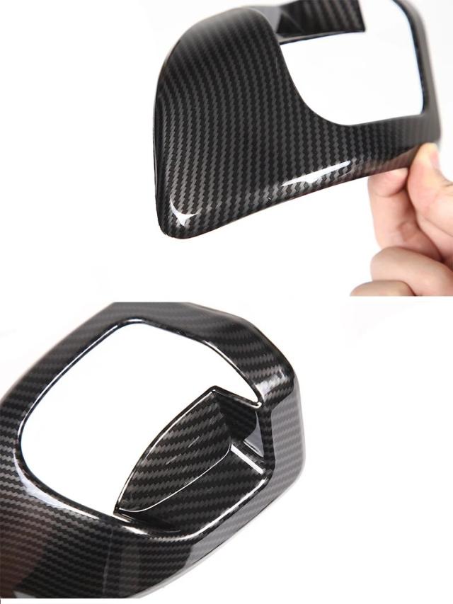 BMW 2シリーズ F22 F23 2014-2019 2ドア 用 ABSカーボン調 フロントシートリフタースイッチカバー 装飾カバー 輸入品_9