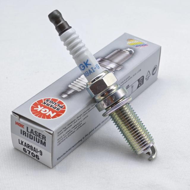 オリジナル NGK レーザーイリジウム スパークプラグ LKAR8AI-9 6706 1個 KTM デューク 250 390 400 ns200 適合 輸入品