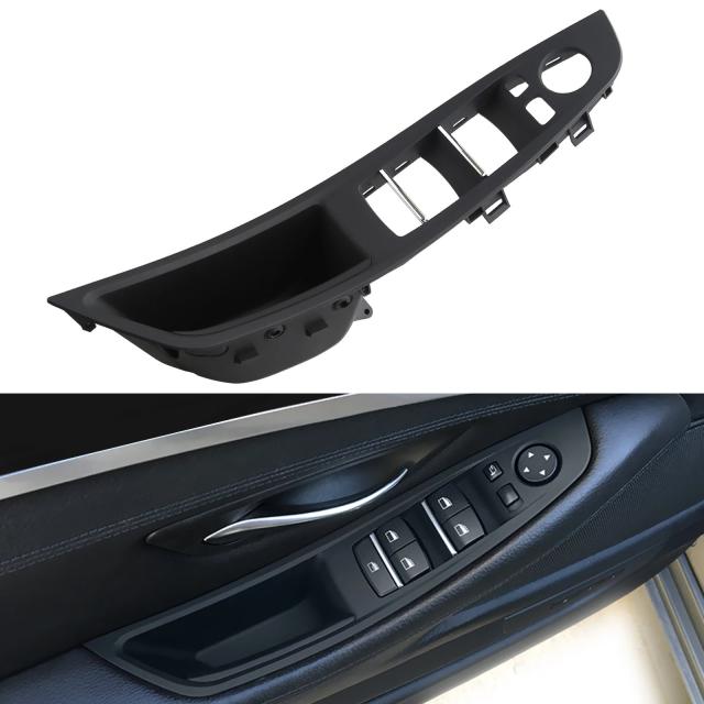 BMW 5続きもの F10 F11 F18 520 523 2010-2016 部屋の入り口手持ち部分 風窓取り替えっこ アームレストパネル 動かす席 左前 51417225873 インポート品