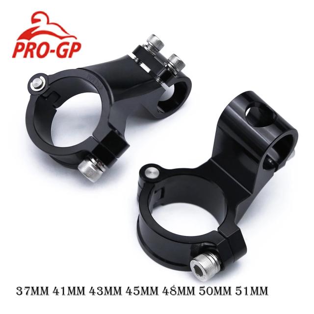 ユニバーサル CNC 37mm 41mm 43mm 45mm 48mm 50mm 51mm モーターサイクル クリップオン フォークライザー 1.5インチ ハンドルバー クリップオン 輸入品