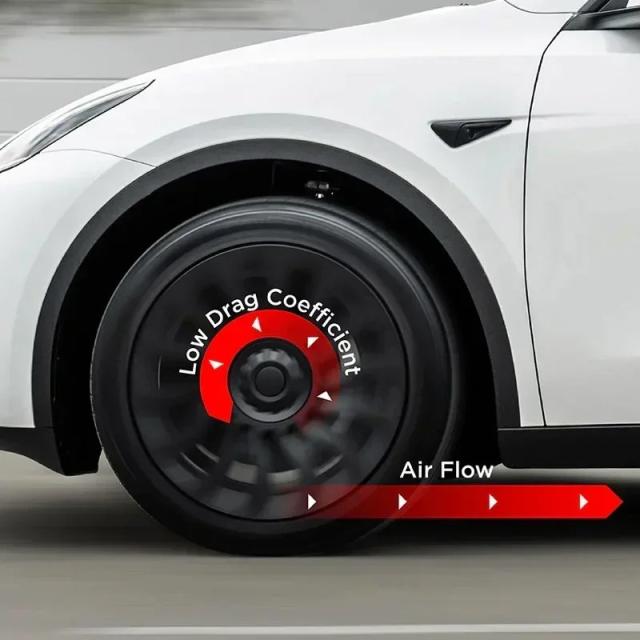 4個/1個 ホイールキャップ 高性能 自動車用 交換用 ハブキャップ フルリムカバー アクセサリー Tesla Model Y 19インチ ハブキャップ 2024 輸入品_3