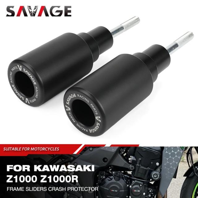 カワサキ Z1000/Z1000R (2010-) 用 フレームスライダー クラッシュプロテクター エンジンガード 転倒保護パッド 輸入品