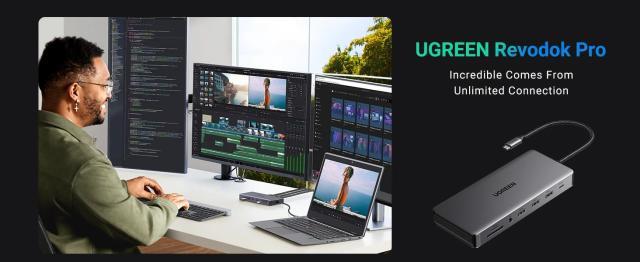 UGREEN USB C ドッキングステーション 13 in 1 4K トリプルディスプレイ デュアルHDMI 10Gbps USB C HUB 100W PD SD/TF 対応 MacBook Pro Air Dell XPS 輸入品_11