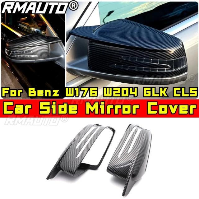 メルセデス・スーパーAクラス W176 Cクラス W204 GLK CLS GLA A45 CLA 専用 ボディキット リアビューカバー サイドミラーカバー プロテクター 外装パーツ 輸入品_7
