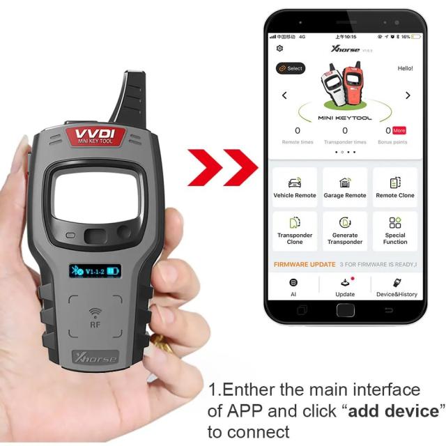 XHORSE VVDI Mini キーツール リモートキープログラマー グローバル/版 1年デイリートークンなし 輸入品_4