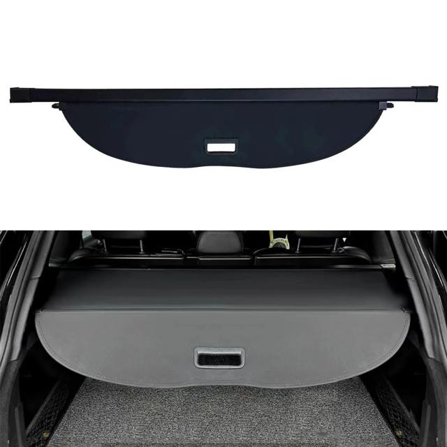ポルシェ カイエン 2011-2024 用 伸縮式 トランクカバー ブラック 荷物 日よけ 防犯カバー 1セット 輸入品