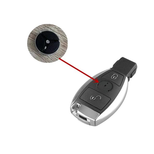 ヒンドリー 10個セット 高品質13mm DIYエンブレムロゴ交換ステッカーバッジ メルセデス・ベンツ リモコンカ—キー用 輸入品