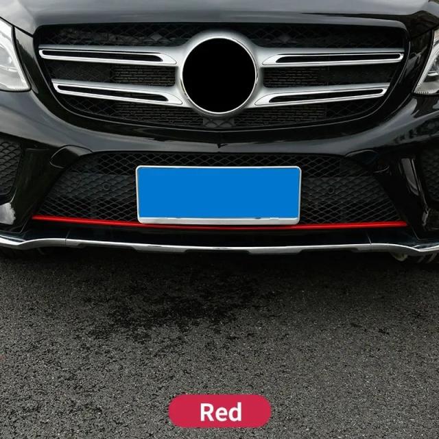 メルセデス GLE W166 350d 400 450 63 クーペ C292 GLS450 400 550 AMG 用 フロントバンパーリップグリル アクセサリー トリム 輸入品