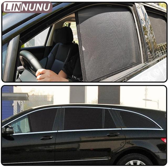 LINNUNU メルセデス・ベンツ Rクラス 320 350 用 マグネット式 サンシェード フロントガラス カーテン 日よけ UVカット アクセサリー 輸入品_9