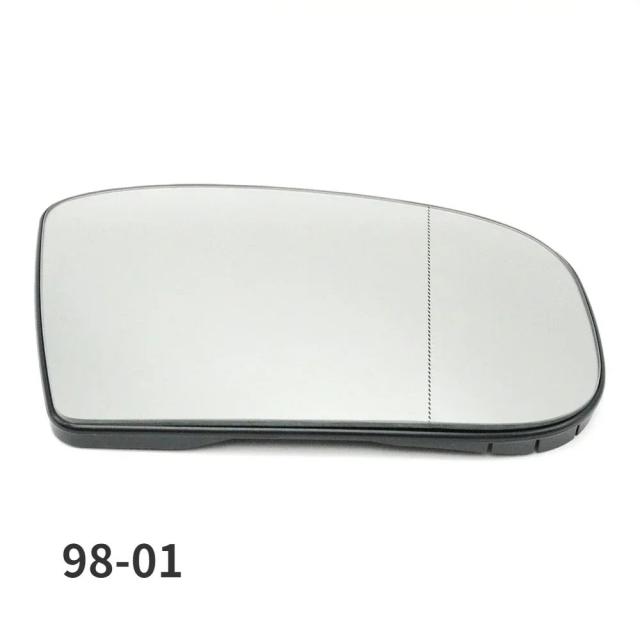 メルセデス・ベンツ Sクラス W220 S280 S320 S430 1998-2005年 用 ドアミラー ヒーテッド ガラスレンズ ハウジング 輸入品