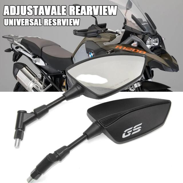 BMW R1200GS R1250GSアドベンチャー F750GS F650GS F800GS F850GS LC ADV オートバイ用 調整可能サイドリアビューミラー ユニバーサル 輸入品 9,010円