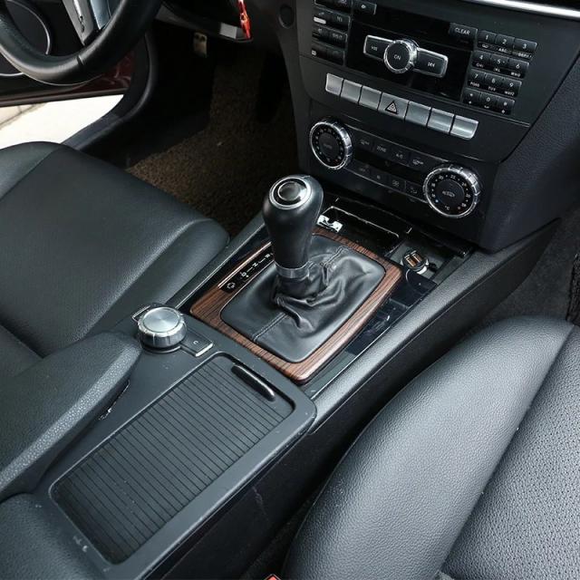 メルセデスベンツ Cクラス W204 C180 C200 専用 パインウッド調 内装用 カーデコステッカー カーバッジ 2007-2013年式 輸入品_4