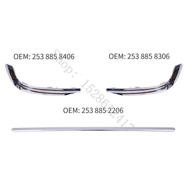 メルセデス・ベンツ GLC W253 2020 2021 2022 用 リアバンパー アクセントモール＆デコレーショントリム カーパーツ 輸入品_7