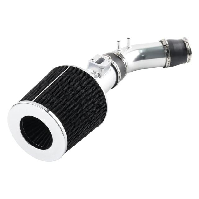 エアインテークシステム ショートラムエアインテークキット＆フィルター交換 04-07年 ホンダ アコード DX/LX/EX/SE 2.4L L4 取り付け DIY 輸入品