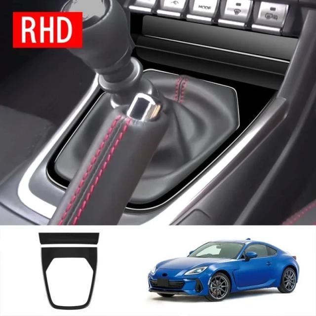 LHD RHD対応 スバル BRZ/ZD8 トヨタ GR86/ZN8 2021 2022 ABSブラック 内装アクセサリー パワーウインドウスイッチ シフトノブ エアコンベントパネル 輸入品