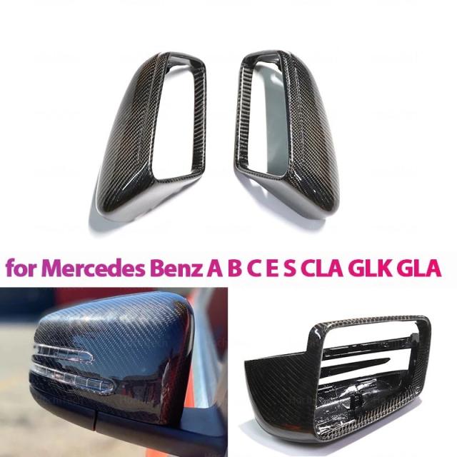 メルセデス Aクラス Cクラス CLSクラス Eクラス CLAクラス カーボンミラーカバー W204 W207 W212 W176 W218 W221 専用 輸入品