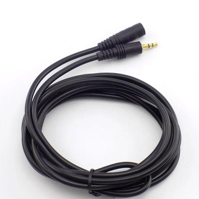 1.35/2.6/4.5/9メートル 3.5mmステレオ オーディオ延長ケーブル オス-メス ヘッドホン TV パソコン ノートPC MP3/MP4 イヤホン用 D5 輸入品_2